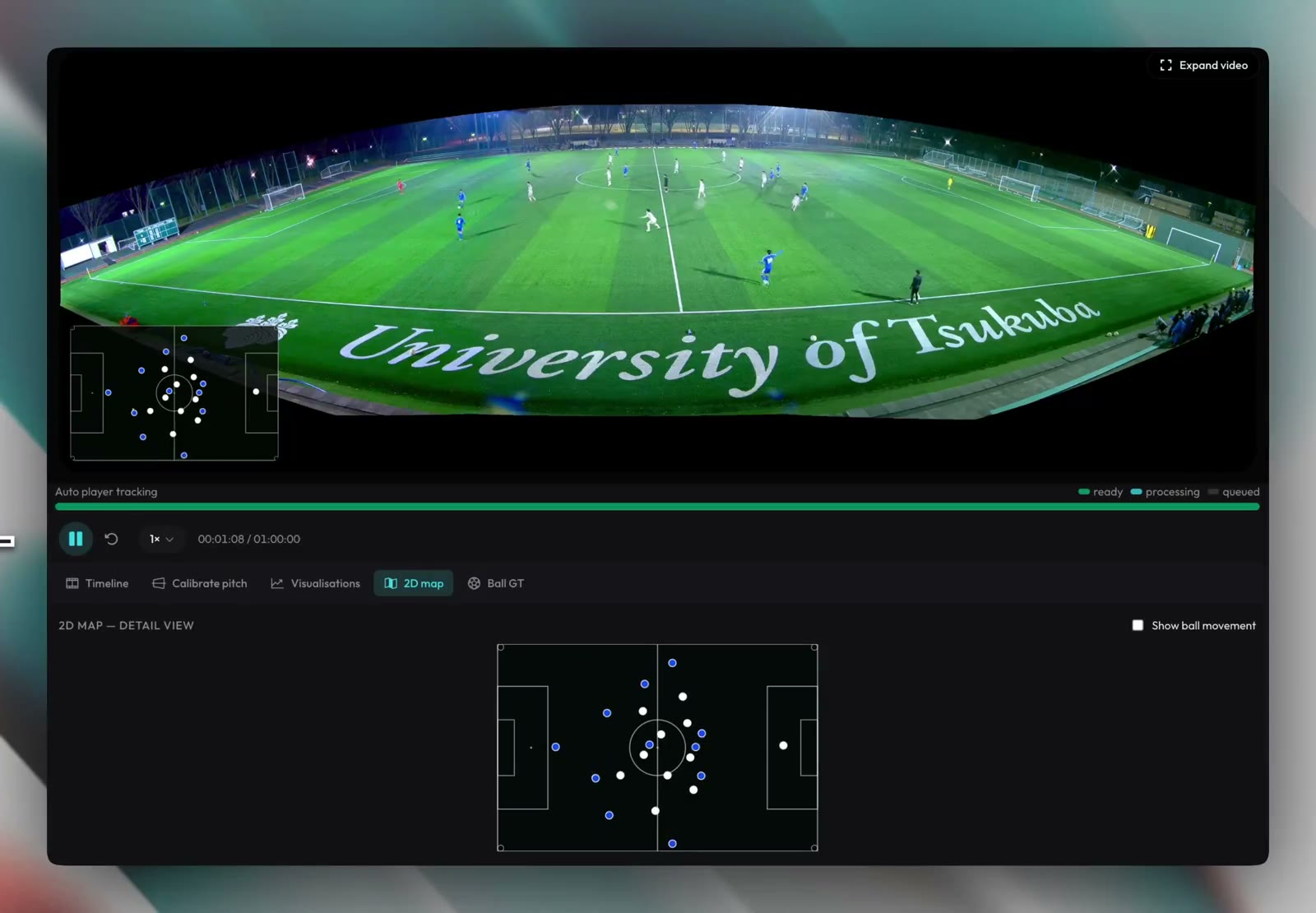 Ball tracking thumbnail